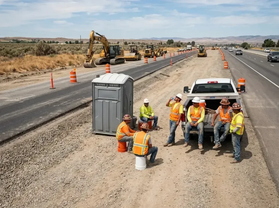 highway-road-construction-crew-007 — frequently asked questions, Porta Potty and Restroom Rentals in Waveland, MS